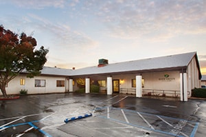 River Valley from the front of the building