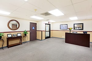 A common area at River Valley