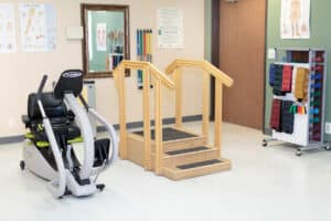 The rehab equipment at River Valley