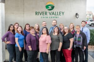 The team of employees at River Valley